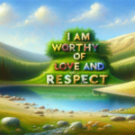 I am worthy of love & respect